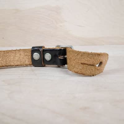 B.C. Rich Vintage Leather Style Strap Black image 5