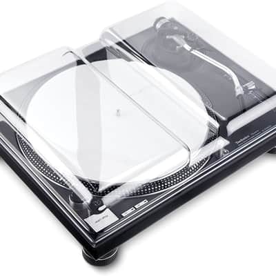 Decksaver DS-PC-SL1200 - Polycarbonate Cover compatible with Technics SL1200, SL1210, Pioneer DJ PLX-1000, PLX-CRSS12 Turntable Dust Cover, DJ Equipment Cover for Travel and Everyday Protection image 1