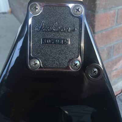 Jackson Professional King V Std. Black Japanese Import 1993 image 12