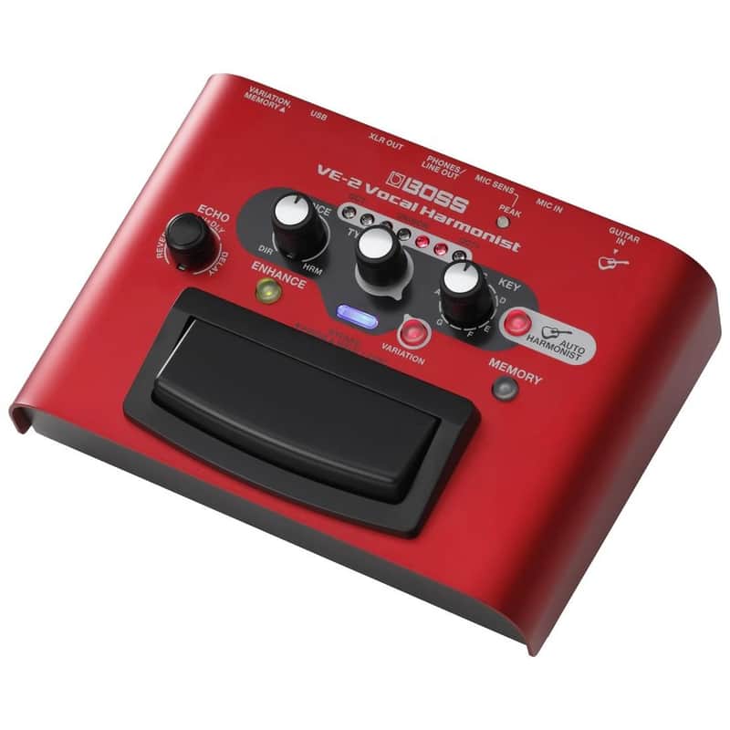 Boss VE-2 Vocal Harmonist and Effects Processor With USB image 1