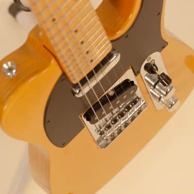 Rare Samick Mini Telecaster 1980S Natural finish image 13