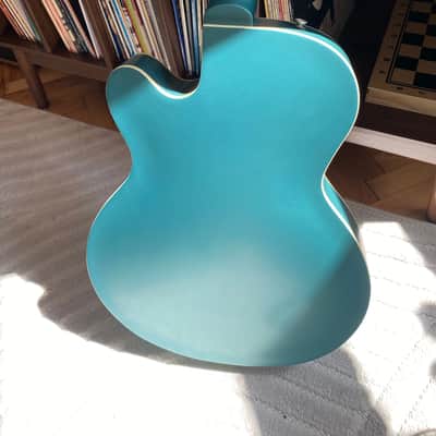Reverend Pete Anderson PA-1 Custom HB 2010s - Satin Deep Sea Blue image 7