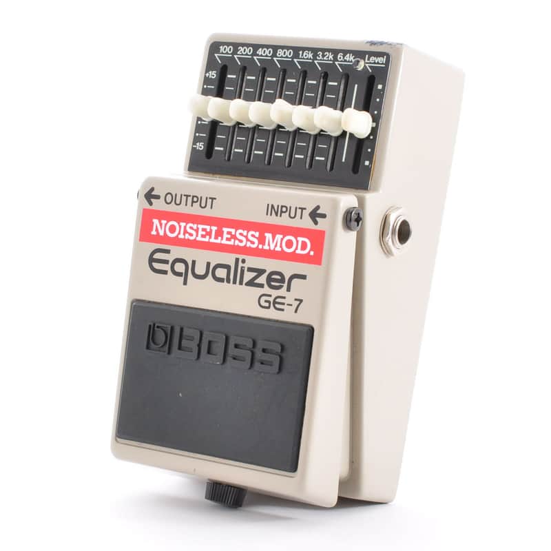 Boss GE-7 Modified Noiseless Equalizer PSA.OK Made In Taiwan 1996