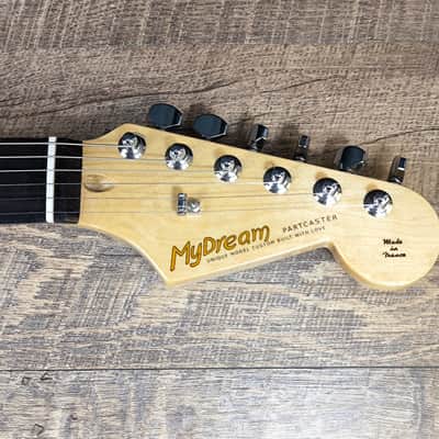 MyDream Partcaster Custom Built - Charcoal Frost Metallic - Ebony - EMG 81-60 image 4