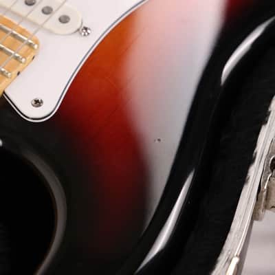 Fender American Deluxe Fat Strat 3-Tone Sunburst 2000 image 8