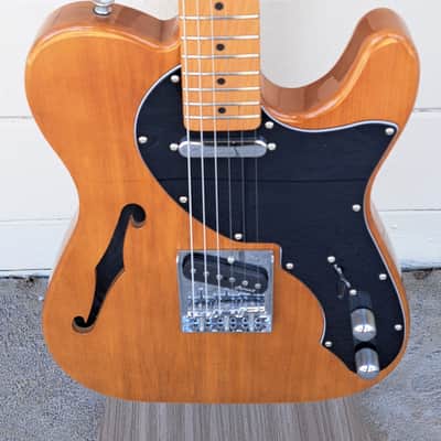 HARLEY BENTON VT SERIES TE-69TL SEMI HOLLOWBODY ELECTRIC GUITAR W/BAG image 1