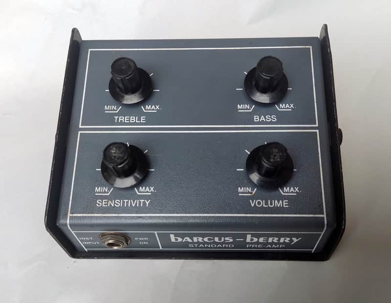 Vintage Barcus-Berry Standard Preamp - model 1330 70's | Reverb