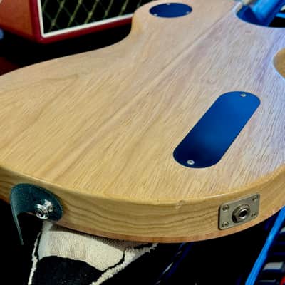 Nik Huber LEFT HANDED  KRAUSTER II “ Custom Shop” KORINA &  Super Flame Top  2016  Charcoal Black image 13
