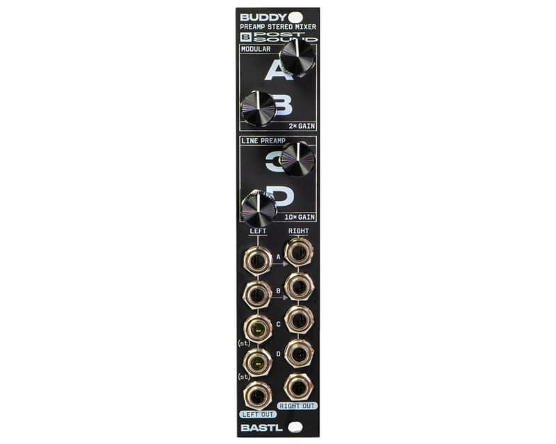 Bastl Instruments Buddy Preamp Stereo Mixer Module image 1