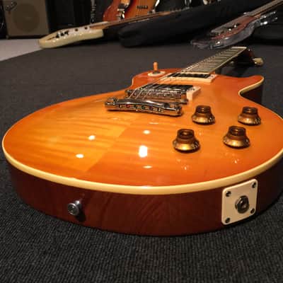 No.042521 Orville by Gibson LP STANDARD LD Flamed Maple Top EX lightweight image 7