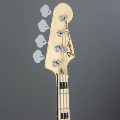 Fender Geddy Lee Jazz Bass, Black - 4-String Electric Bass image 4