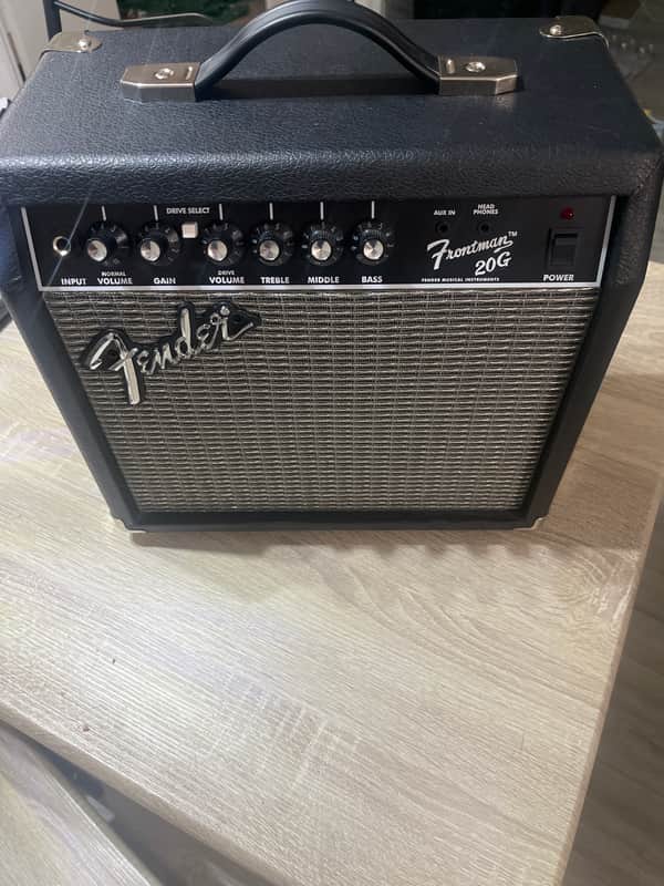 Fender Frontman 20G 2-Channel 20-Watt 1x8" Guitar Combo 2022 - Present - Black