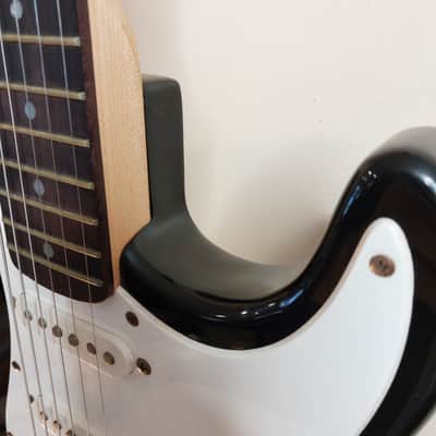 1995 Made in Korea Squier Squier Stratocaster - Black image 5