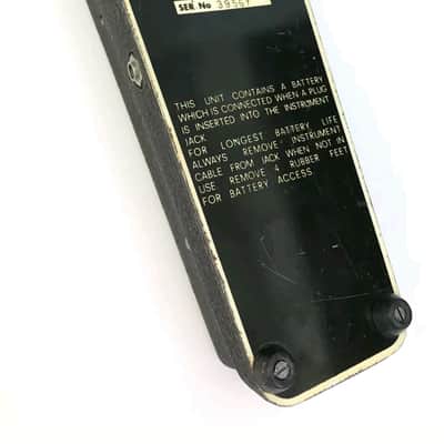 Vintage 1967-1968 Crybaby Wah Original Guitar Effects Pedal Vox Italy Transitional Period Pre Clyde Mccoy Era Rare SRV Jimi Hendrix image 2