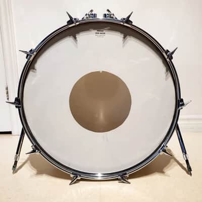 VTG 1970 PEARL 16"x16" Gold Satin "Phenolic" Floor Tom Drum  - Gorgeous Clean A+ image 16
