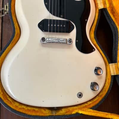 Gibson all original 1963 SG Jr, Polaris white image 2