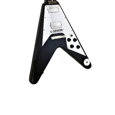 V Style Wolf Guitars Australia Air Wolf 2022 - Black Gloss - RIGHT HAND - INCLUDING Pro Luthier Set Up And Custom Hard Case image 2