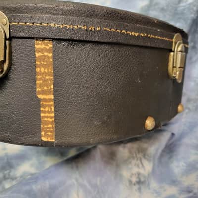 Vintage RARE 1970's Gibson Purple Black Hard Shell Guitar Case LGO LG1 LG2Others image 2