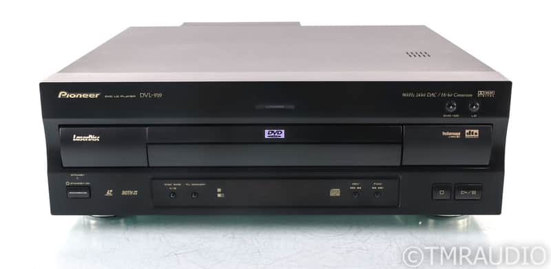 Pioneer DVL-919 DVD / LD Player; Remote; Laserdisc; Black image 1