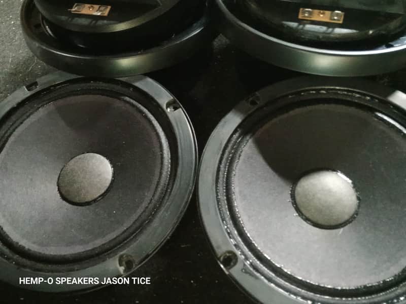6.5" MIDRANGE SPEAKERS OPTIMUS 40-4029  T200 COMPLETELY REBUILT AT PMR IN OHIO/ INCLUDES ISOLATION CANS/ PAIR BETTER THAN NEW! image 1