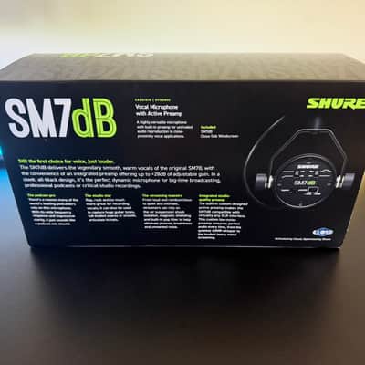 Micro Shure SM7dB + Bras + Câble XLR image 4