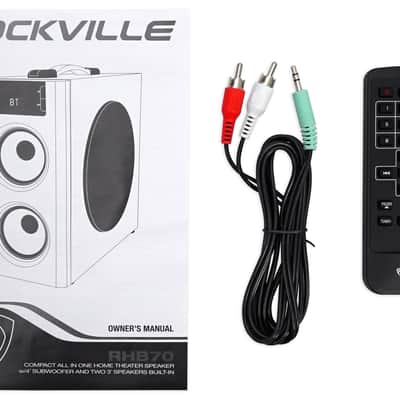 Rockville RHB70 Home Theater Compact Powered Speaker System w/ Bluetooth/USB/FM image 6