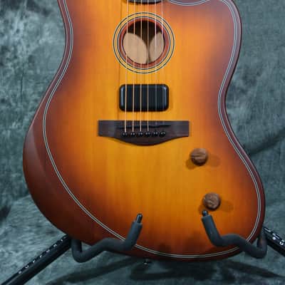 Fender Acoustasonic Standard Jazzmaster Honey Burst w/ FREE Same Day Shipping image 1
