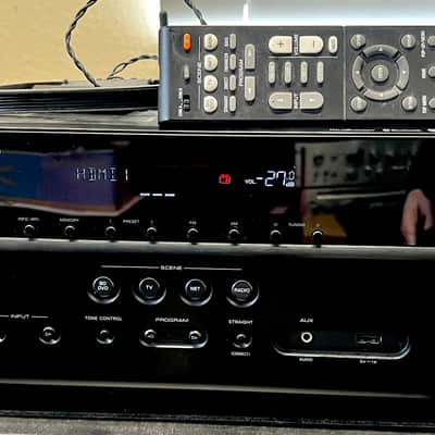 Yamaha TSR-5790 7.2-Ch Wi-Fi,BT,MusicCast,AirPlay Receiver w/ Remote, Set-Up Mic, AM/FM Antennas; Tested image 1