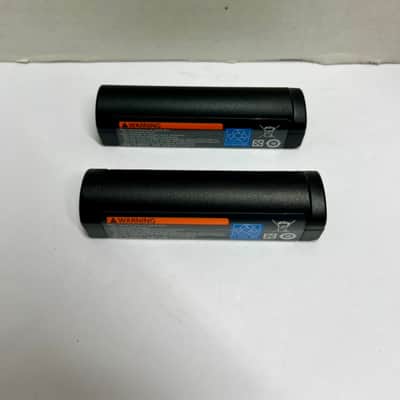 (2) Shure SB902 1900mAh Rechargeable Lithium-Ion Batteries, Battery for GLX-D GLXD GLXD1 GLXD2 and MXW2 Handheld Transmitters Advanced Wireless Systemss 2010s - Black image 3
