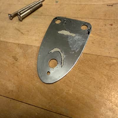 1974 Fender Stratocaster 3 bolt Neck Plate Telecaster ORIGINAL vintage with screws image 5