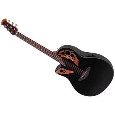 CE44L 5 G Guitar Celebrity Elite Mid Cutaway Black Gaucher Ovation image 1