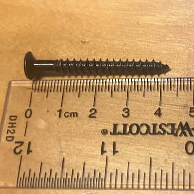 Electric Bass Guitar Metal Neck Plate - Black - With Gasket And Screws - New image 6
