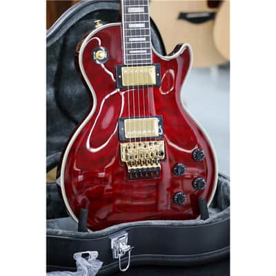 EPIPHONE Alex Lifeson Les Paul Custom Axcess Quilt (Incl. Hard Case) image 9