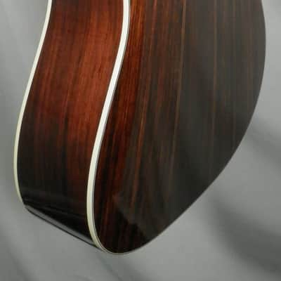 A LoPrinzi LR-20 Dreadnought Acoustic Guitar with case used image 19