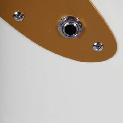 Fender Squier J Mascis Signature Jazzmaster Electric Guitar Vintage White Finish image 5