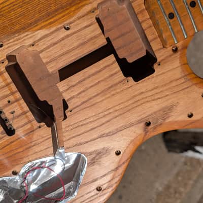 Peavey T-60- Natural guitar Body & Neck with Tuners (Project) image 10