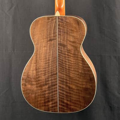 Martin Custom Shop 000 in Figured Black Walnut with Italian Alpine Spruce Top image 5