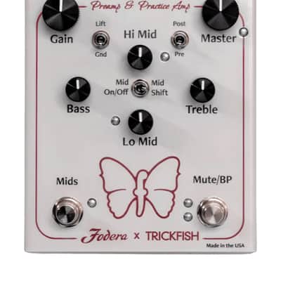 Fodera x Trickfish Preamp & Practice Amp Bass Pedal image 1