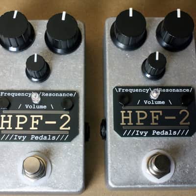 Ivy Pedals HPF-2 analog high-pass filter - Silver/Black 2026 image 6