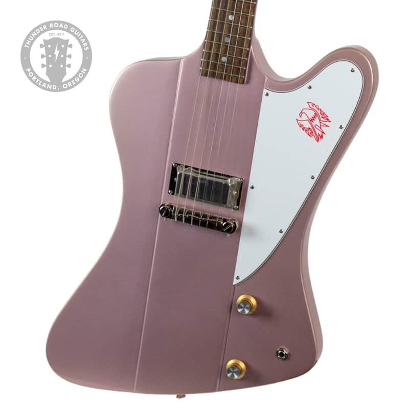 New Epiphone Inspired by Gibson 1963 Firebird I Heather Poly #24051523424 image 1