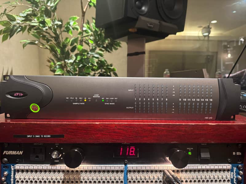 Avid HD I/O 16x16 Digital Pro Tools HD / HDX Audio Interface