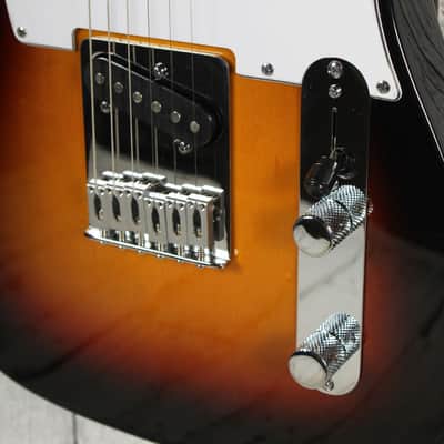 Fender Standard Telecaster Solid Body Electric Guitar 3-Color Sunburst Finish image 4