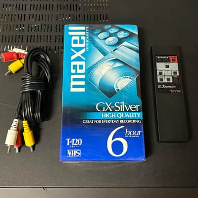 Vintage Emerson VCR870 VCR Video Cassette Recorder VHS Player w/ Remote TESTED ✅ image 17