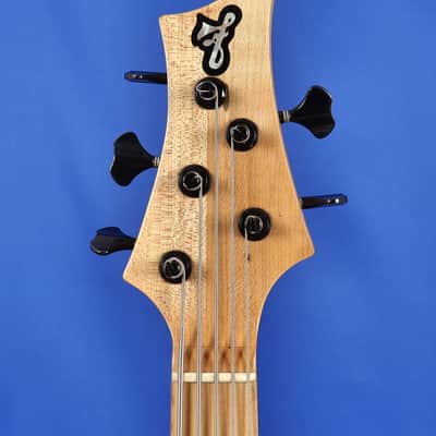 1999 F Bass Studio 5-String Electric Bass Guitar w/ Gig Bag image 9
