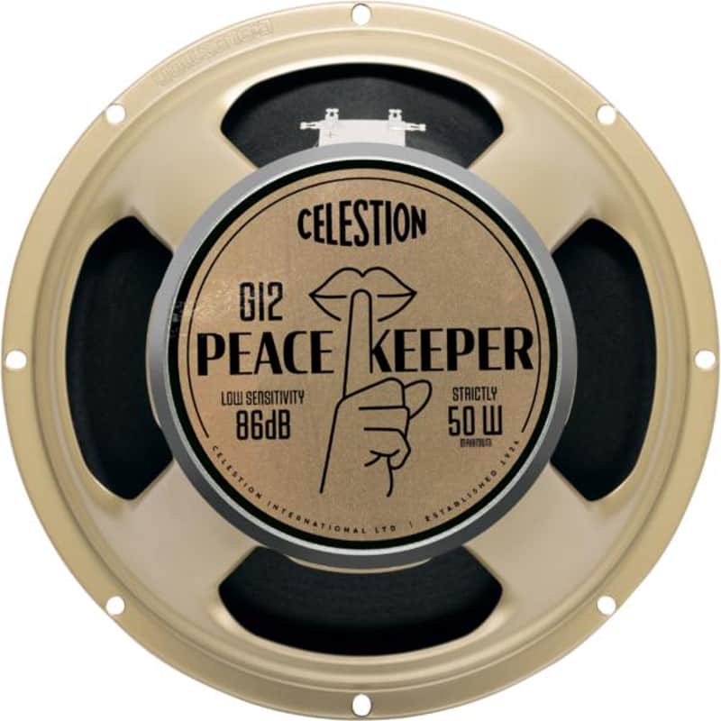 Celestion Peacekeeper 50-watt 8-ohm 12-inch Guitar Amplifier Speaker image 1