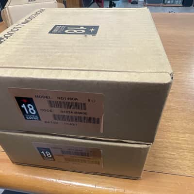 Eighteen Sound ND 1460A PAIR HI POWER DRIVER 8 hom image 16