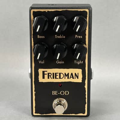 Friedman BE-OD Overdrive Pedal - Black image 1