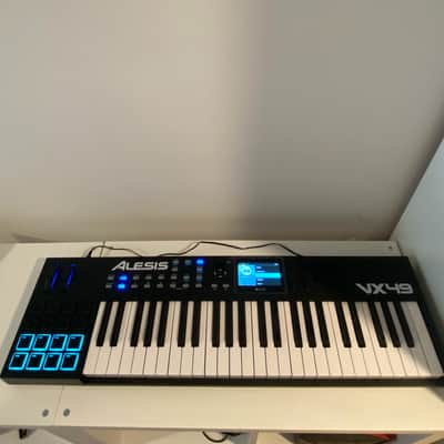 Alesis VX49 49-Key MIDI Controller Keyboard 2010s - Black image 2