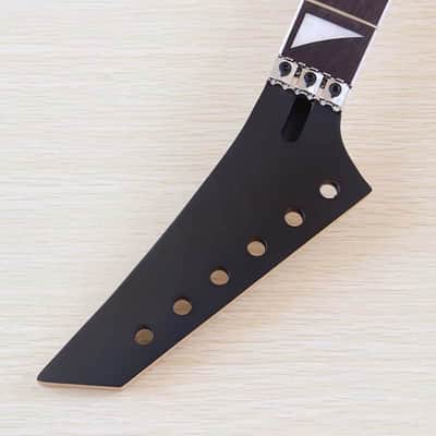 Maple Wood Guitar Neck, 24 Frets Rosewood Fingerboard, Locking Nut image 4