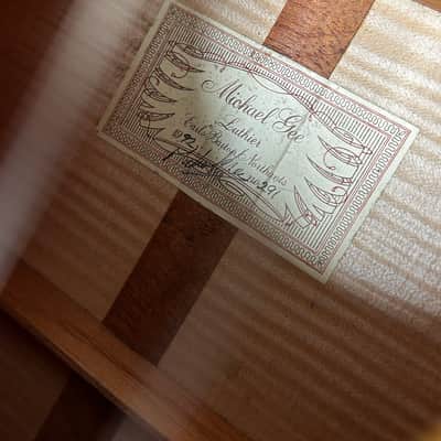 Used Michael Gee 1992 Classical Flame Maple No. 291 w/case image 8